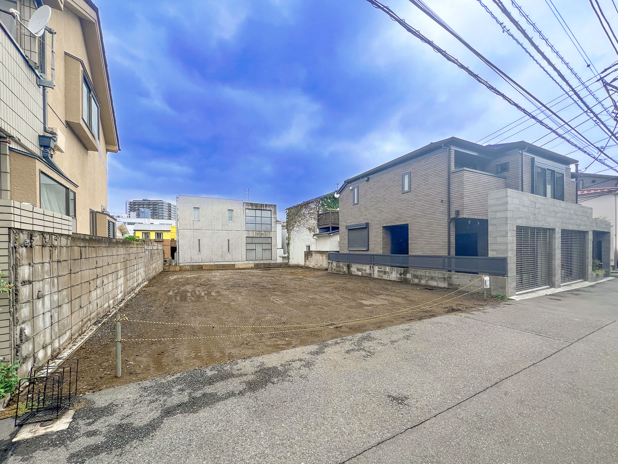 宅地分譲［渋谷区恵比寿３丁目］の外観|現地写真（2026年9月撮影）