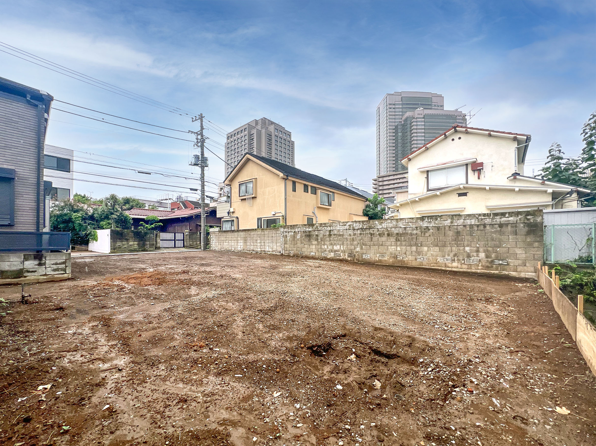 宅地分譲［渋谷区恵比寿３丁目］の外観|現地写真（2026年9月撮影）