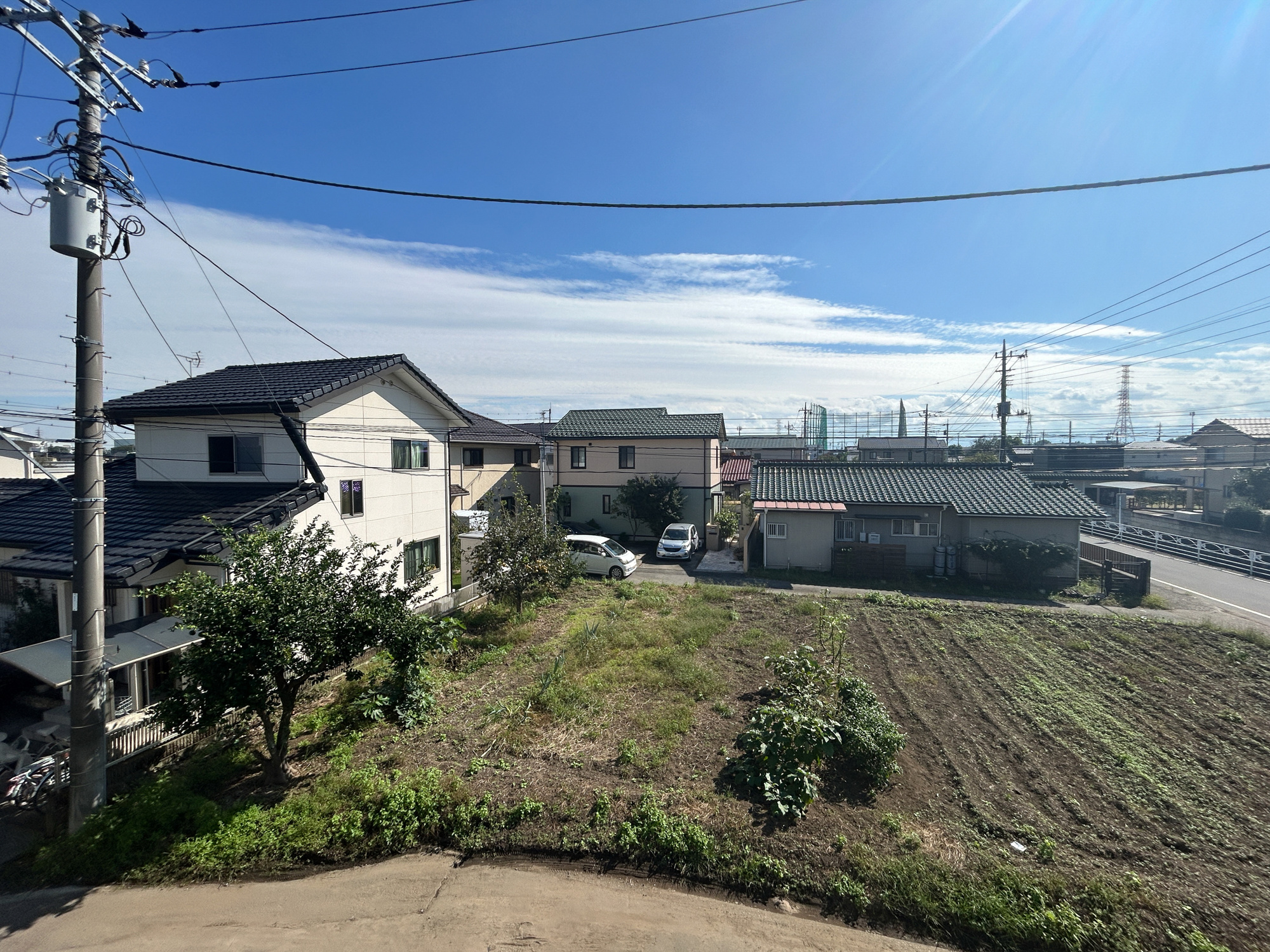 高崎市島野町　新築住宅全2区画の展望|見晴らしの良い眺望は開放感たっぷり♪