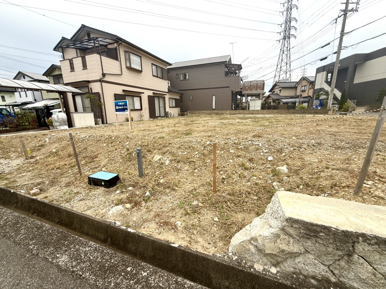 三田市南が丘2丁目土地　1号地の外観|建築条件なしのため、お好きなハウスメーカーや工務店で、理想の住まいを自由に建築いただけます。