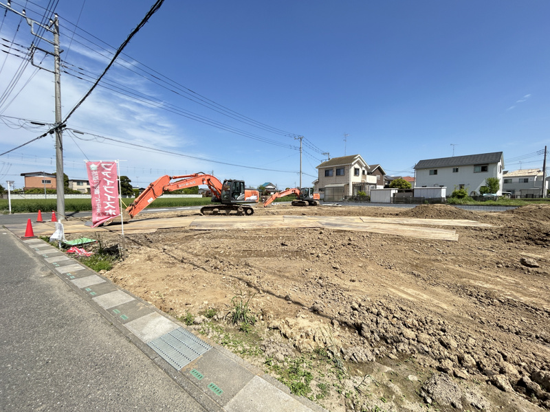 1号地　敷地面積301.56㎡（91.22坪）現地写真です！（2026/04/19撮影）