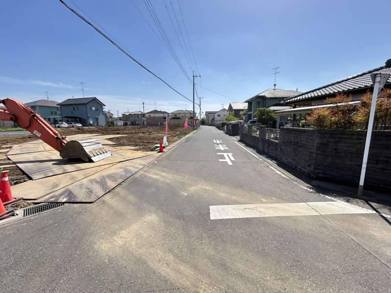 前面道路含む現地写真です！（2026/04/19撮影）