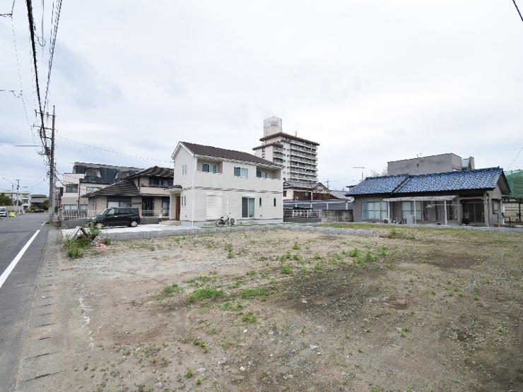 【２号棟：現地土地写真】