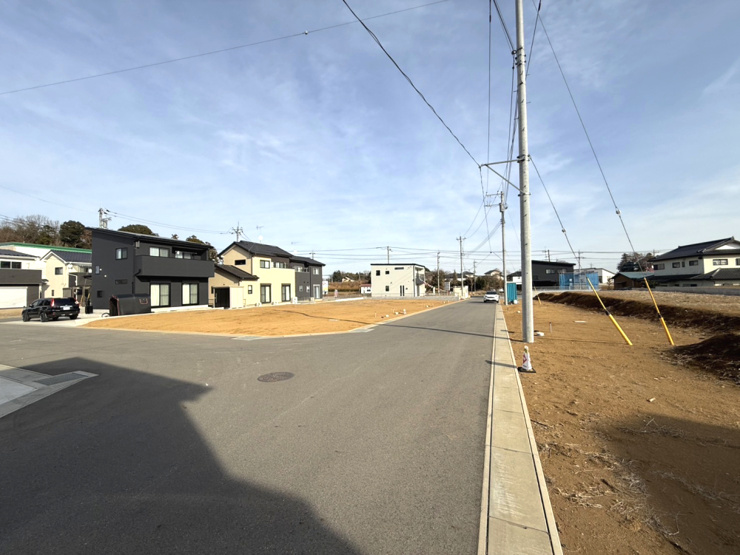 坂東市辺田　前面道路は6ｍです。