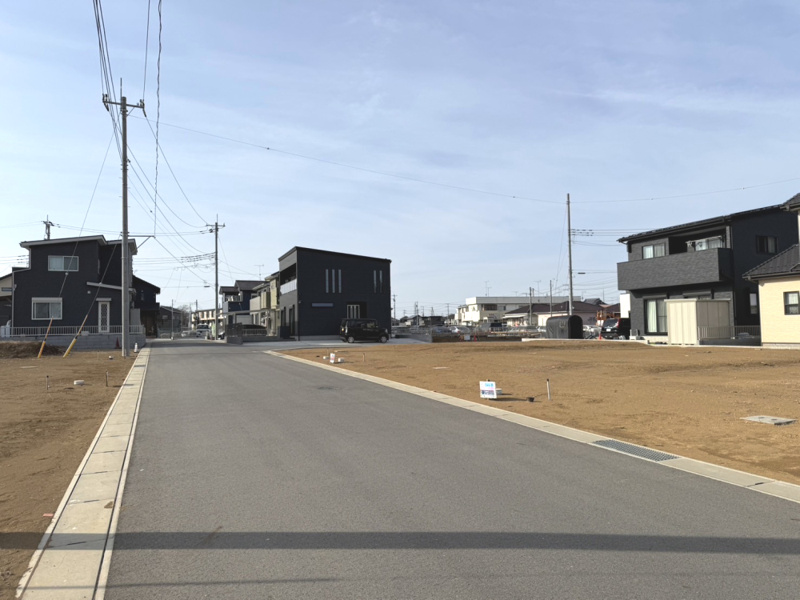 坂東市辺田　前面道路は6ｍです。