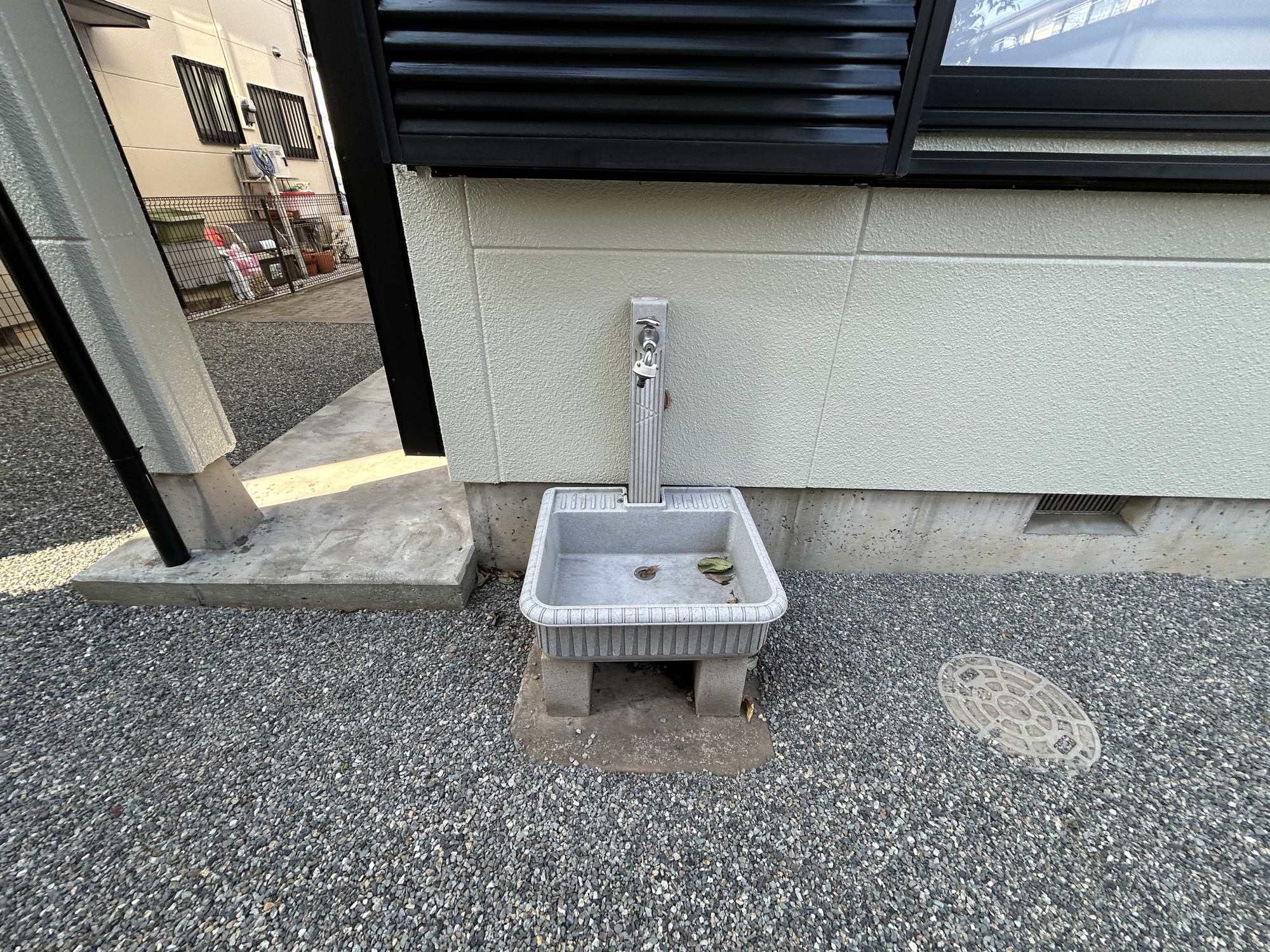 前橋市箱田町　中古物件の設備|お庭には、立水栓があるのでお子様のお庭遊び後もすぐに手洗いが可能です♪