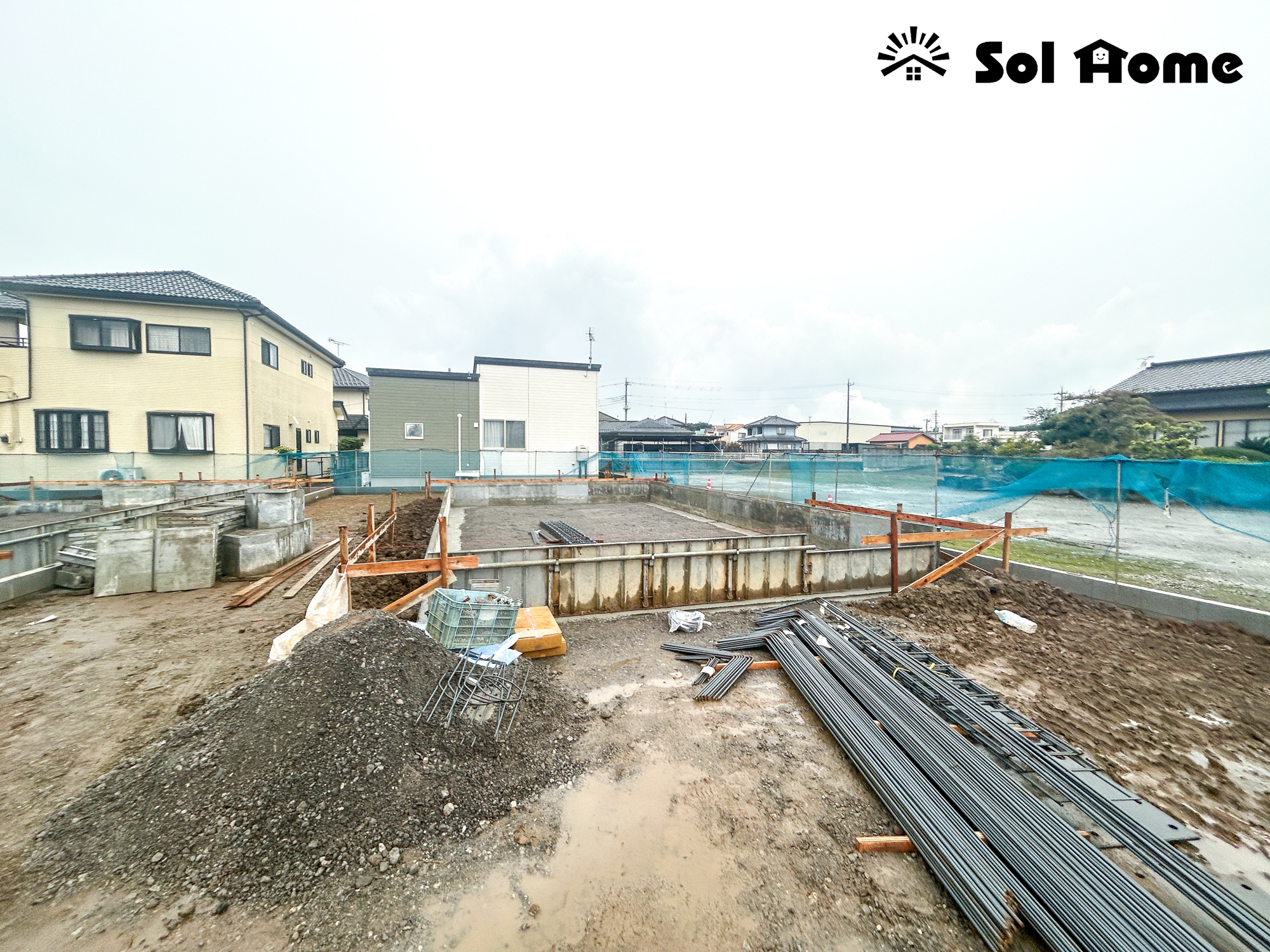 伊勢崎市西久保町3丁目1期　新築住宅全3棟の外観|◆本日のご案内も大歓迎です♪◆ 図面や写真では分からない部分を不動産のプロが丁寧にご説明いたします！！ソルホームはいつでもお問い合わせをお待ちしております♪