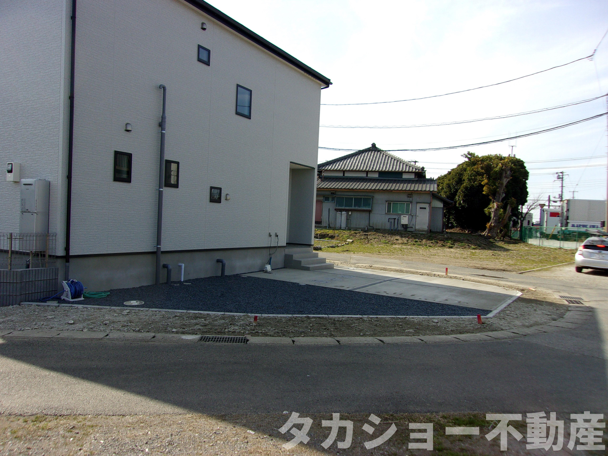 LINAGE　市原市青柳22-1期　全2棟の前面道路含む現地写真|前面道路含む現地写真です