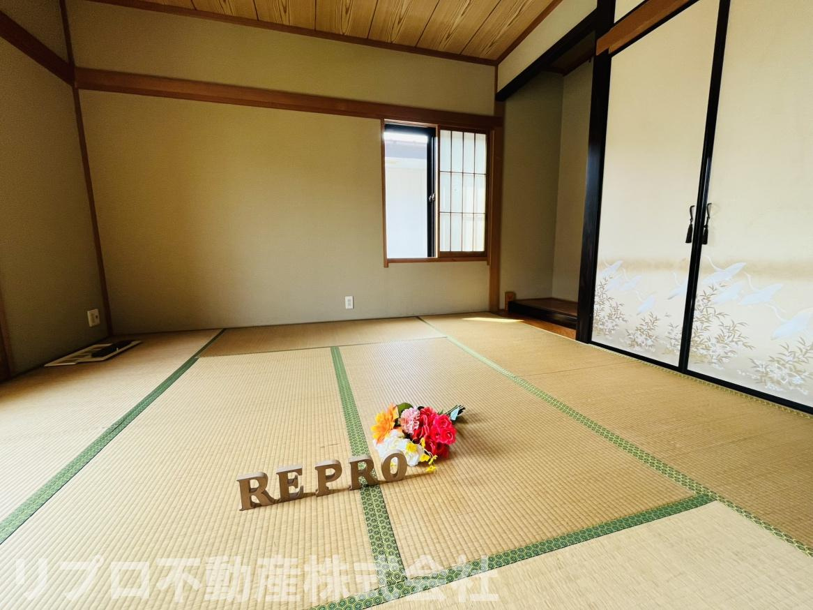 野田市木野崎戸建の和室|お庭に面した和室は客間としても良いですね