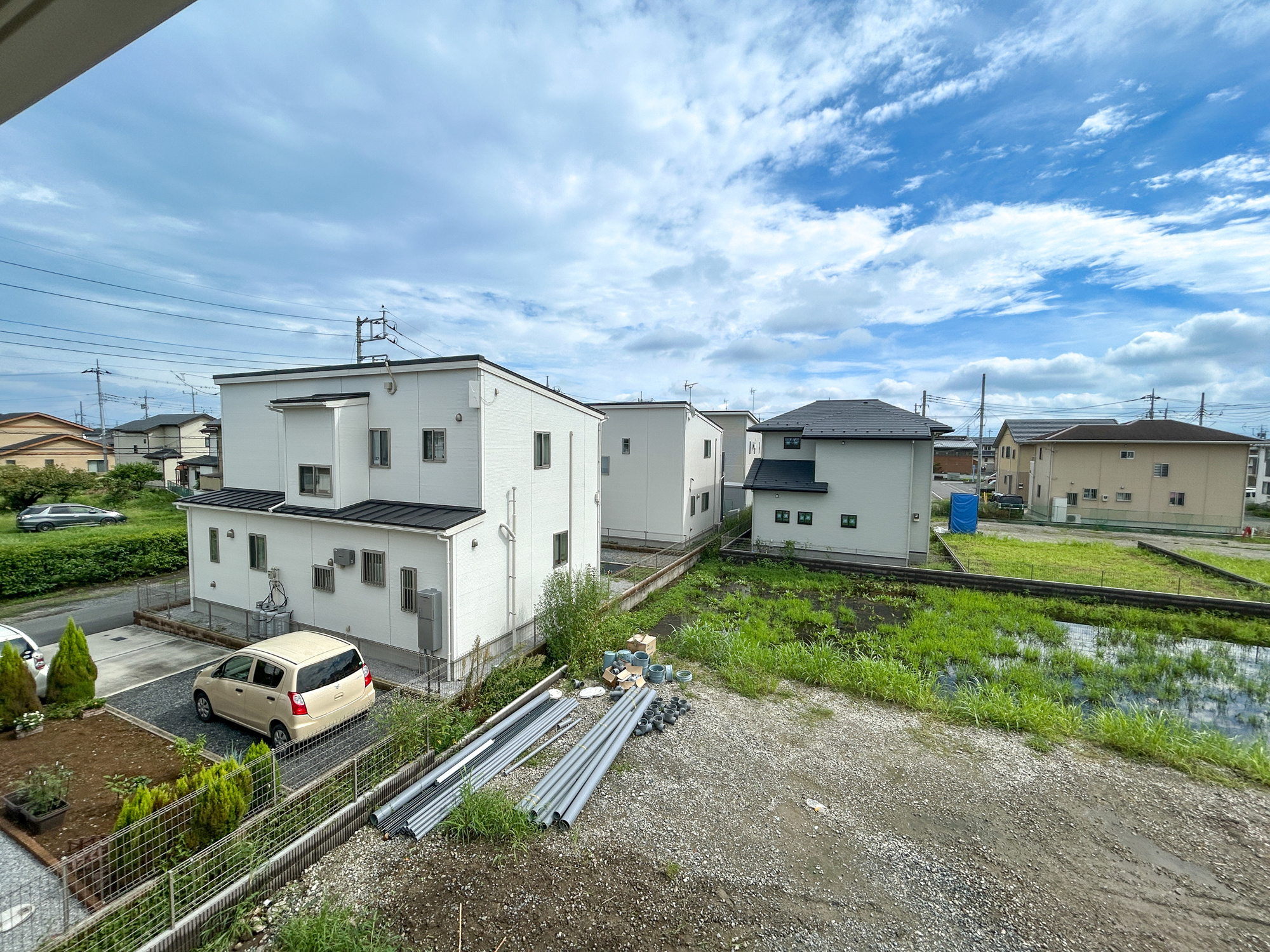 前橋市箱田町第9期　新築住宅全7棟の展望|見晴らしの良い眺望は開放感たっぷり♪