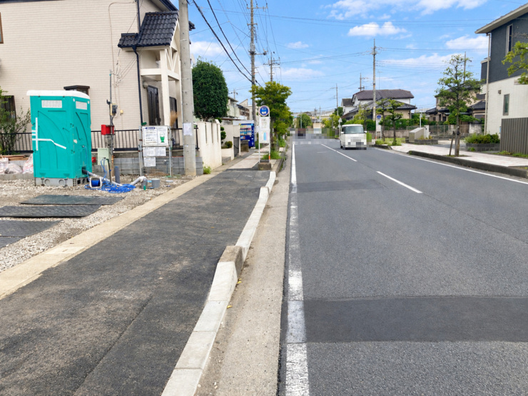 久喜市吉羽5丁目第9（全3棟）前面道路