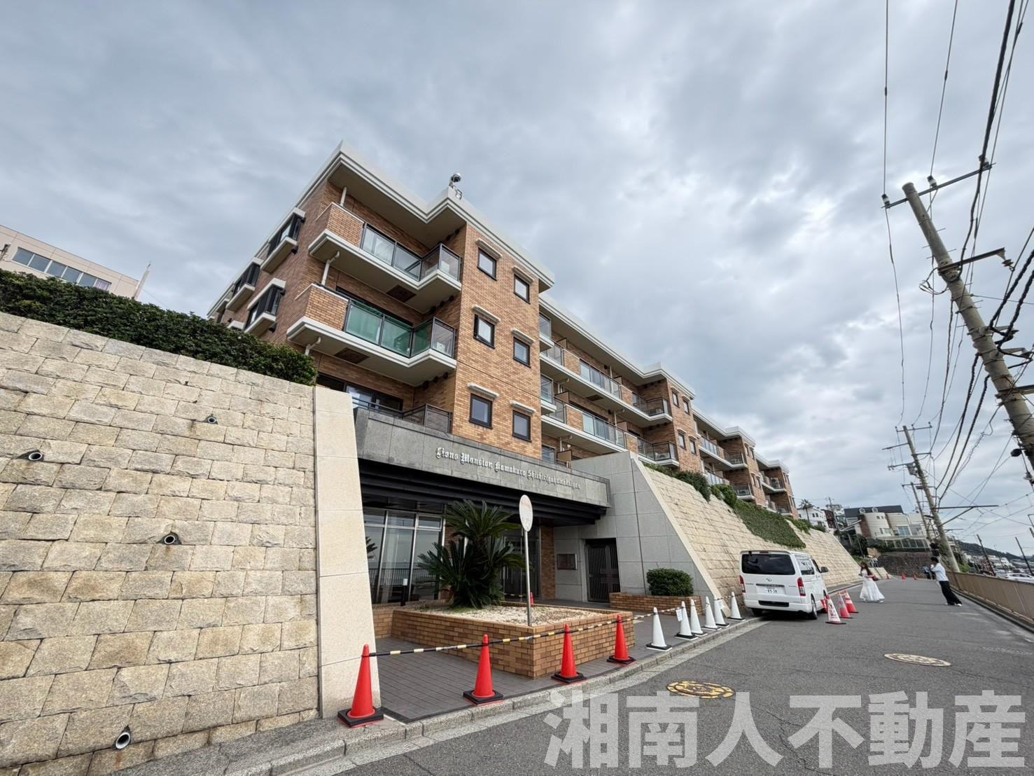 ライオンズマンション鎌倉七里ガ浜海岸の外観|外観です