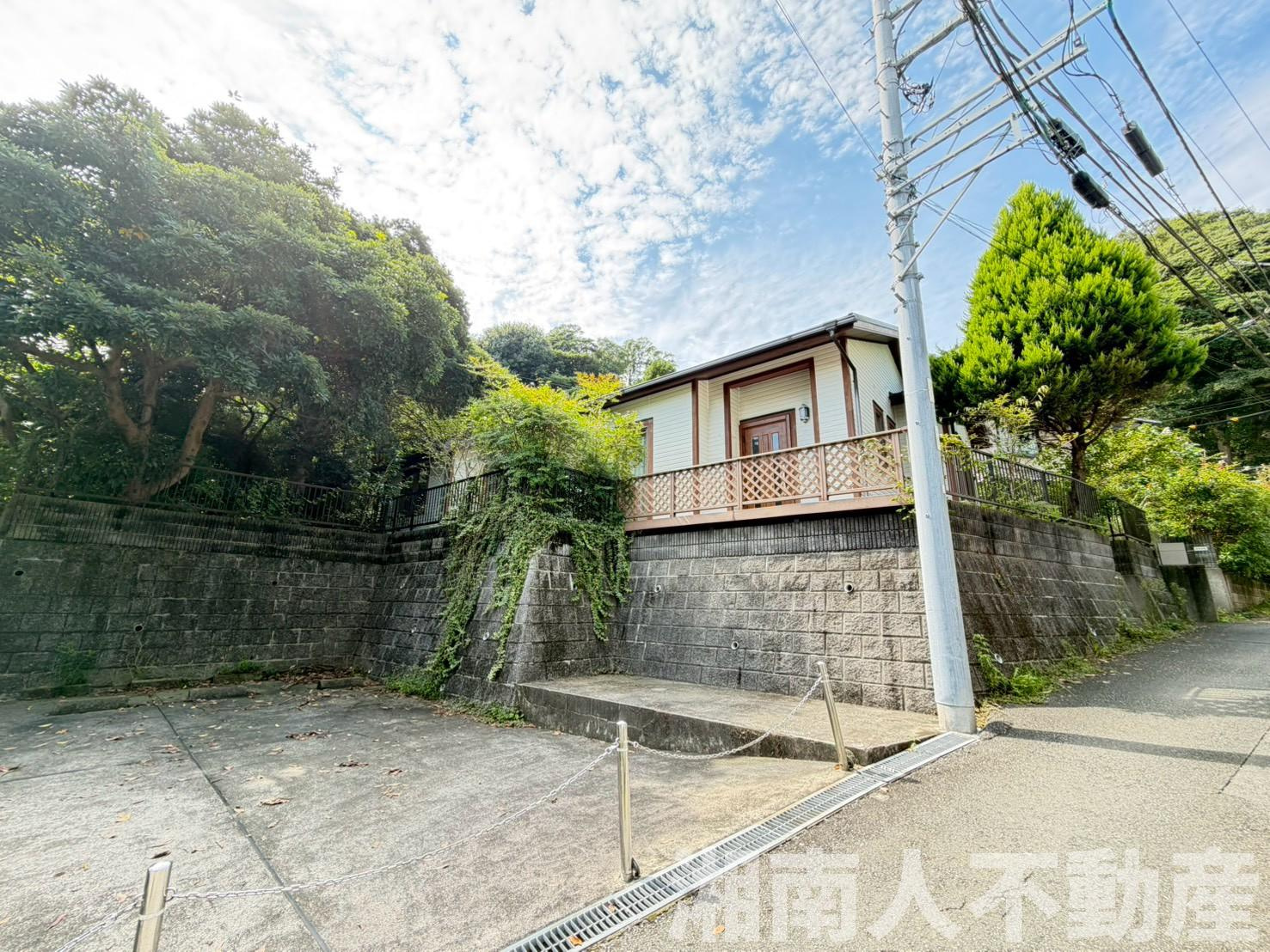 鎌倉市稲村ケ崎４丁目戸建の外観|物件の外観です