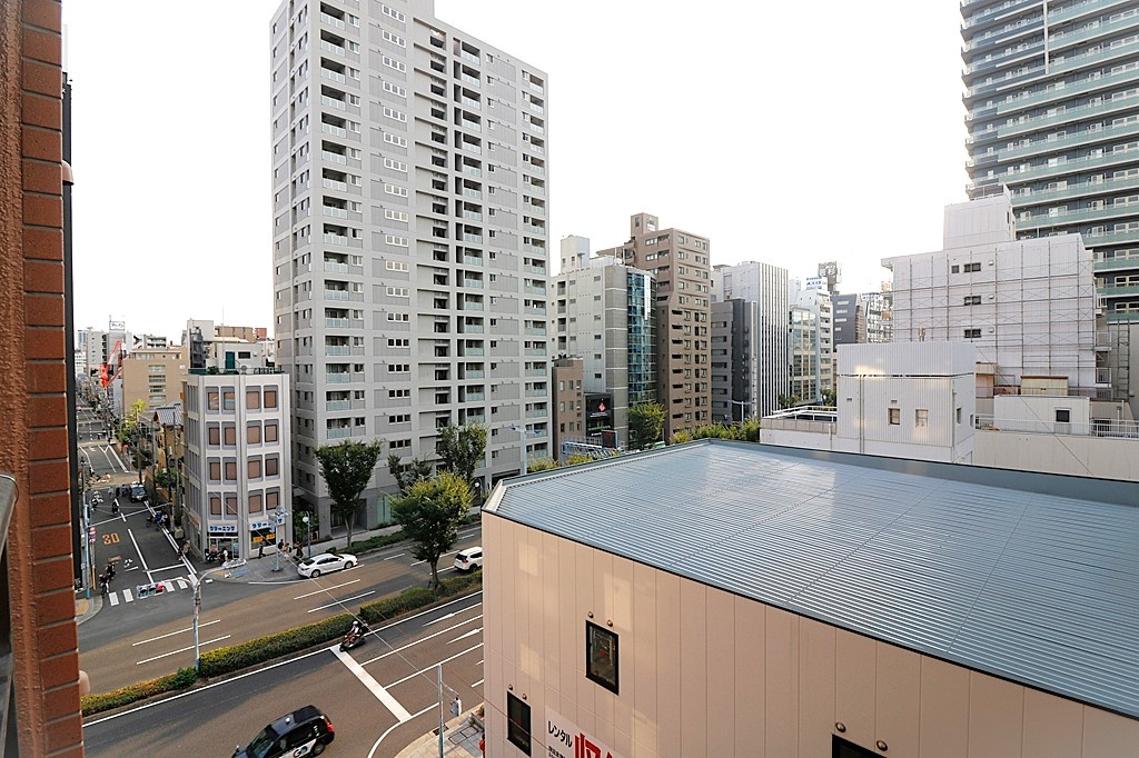 ペルル南森町の展望