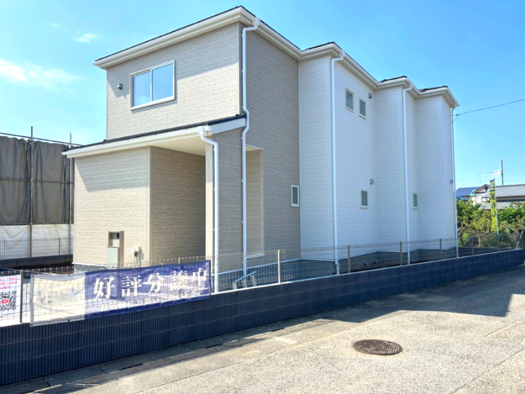 1号棟　現地写真（2026/09/25撮影）
　　　  建物面積：115.14㎡