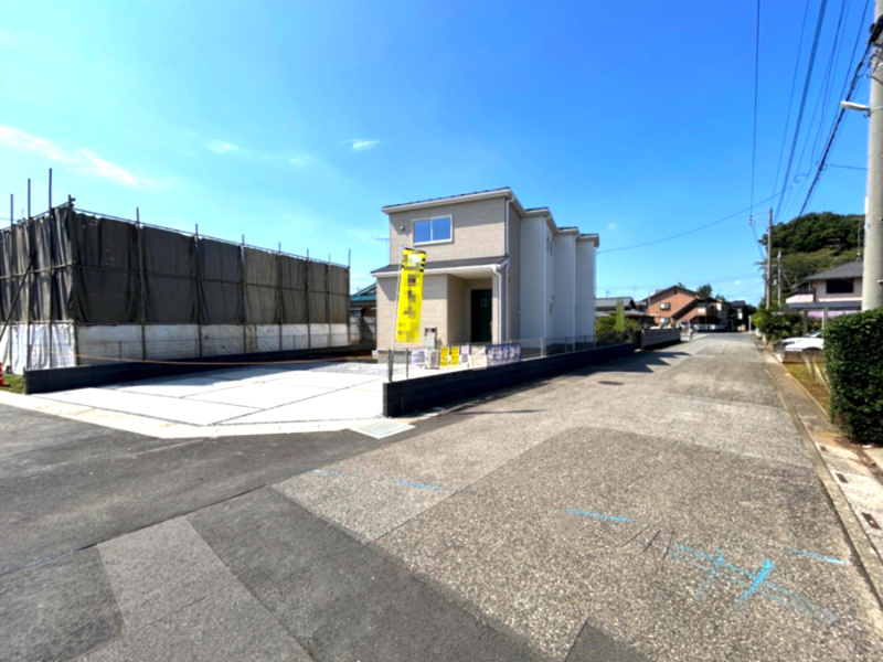 1号棟　現地写真（2026/09/25撮影）
           土地面積：215.26㎡