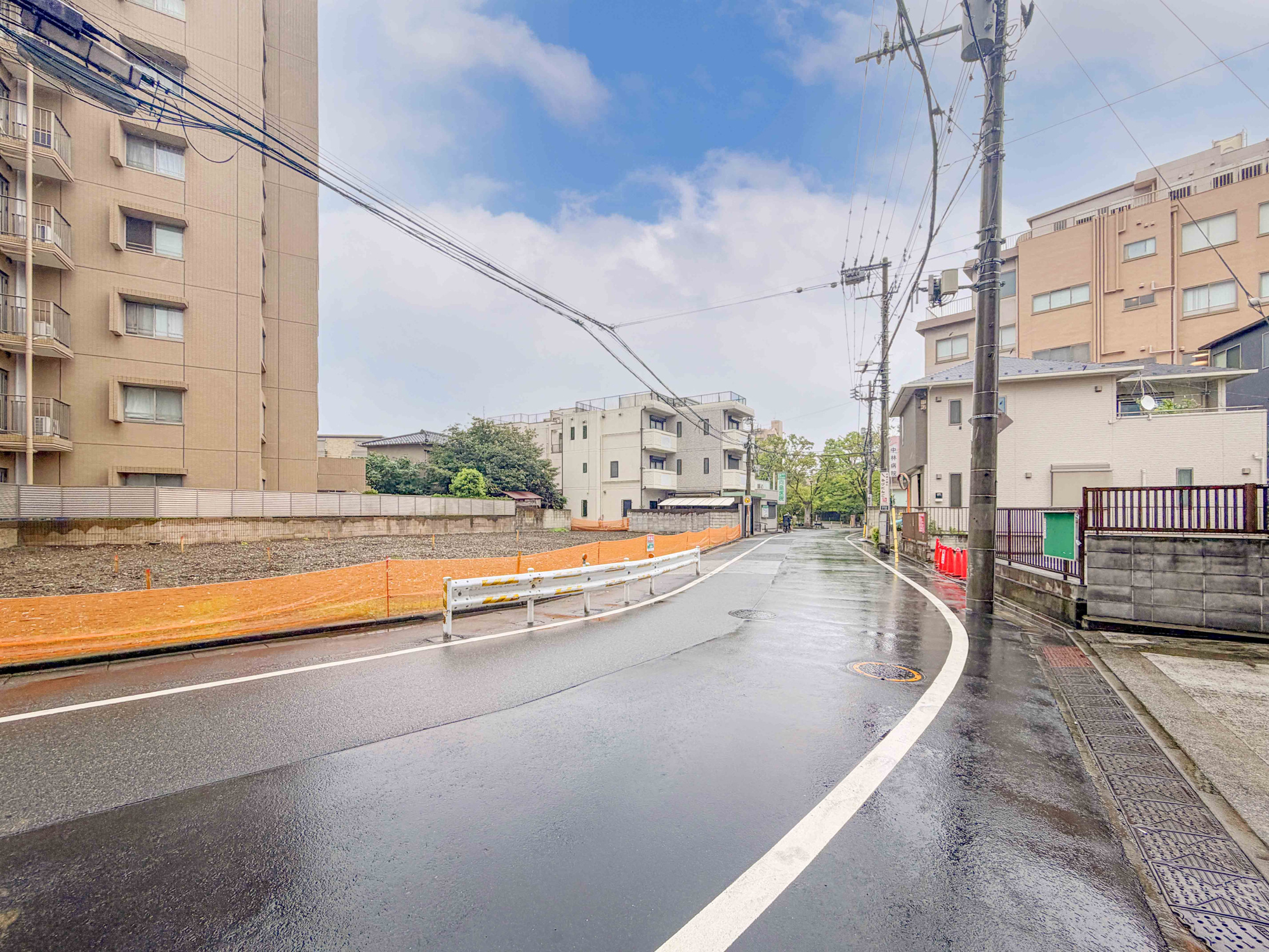 宅地分譲［墨田区東向島３丁目］の前面道路含む現地写真|現地写真（2026年９月06日撮影）