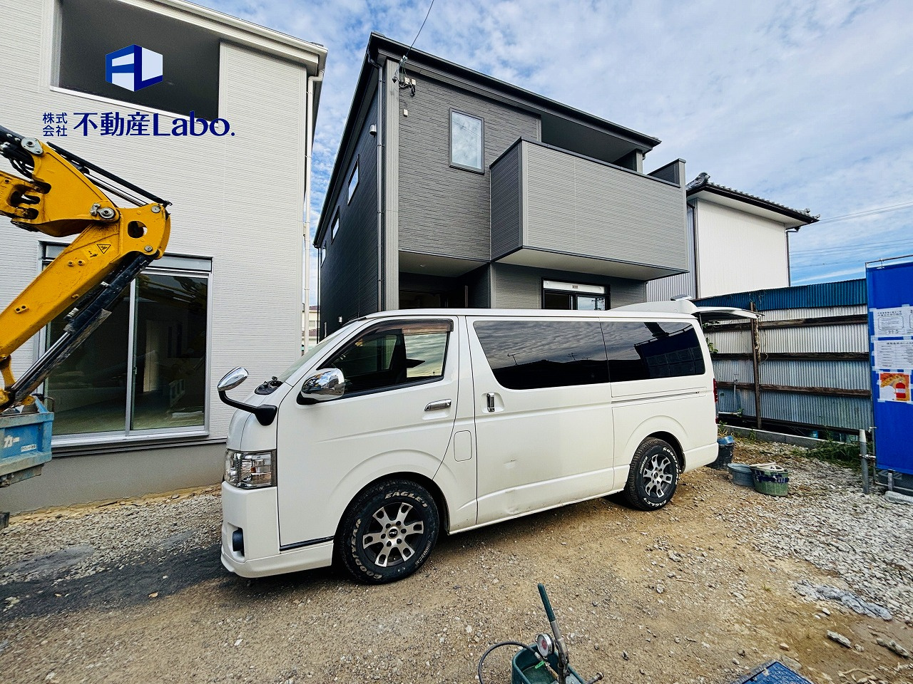 リーブルガーデン　駿河区下川原1丁目2期　～全3棟～の外観|現地の広さや配置などをご確認いただけます♪