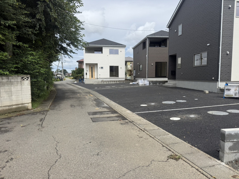 古河市大山　１号棟◆前面道路