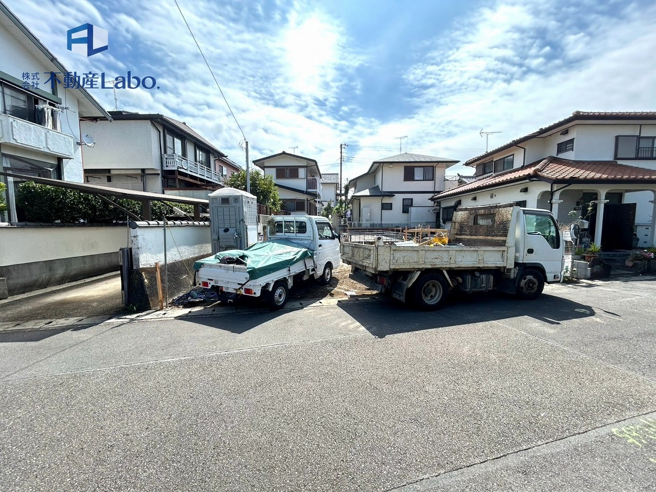 クレイドルガーデン　富士市厚原第18　全1棟の前面道路含む現地写真|●トイレ● １階、２階それぞれに温水洗浄便座となっております♪