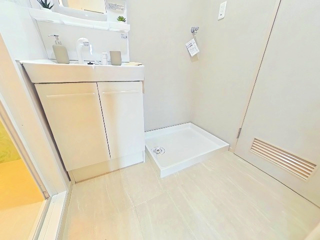 メゾンローズ塚口の設備|洗濯機置場