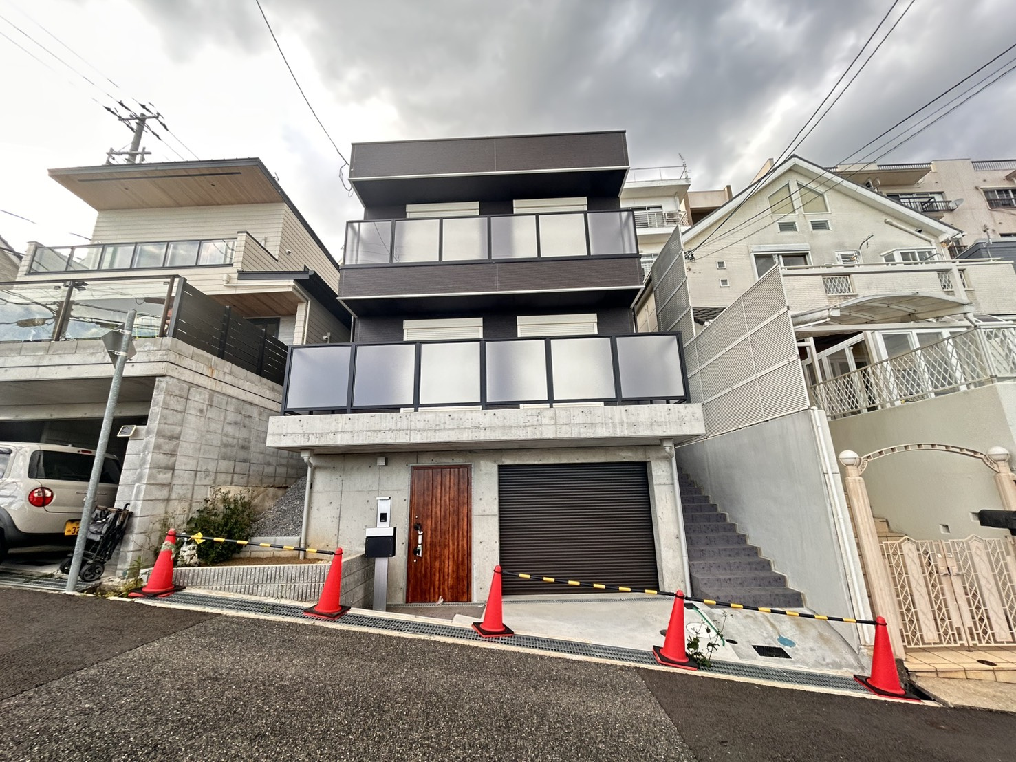 神戸市中央区熊内町8丁目　新築戸建の外観