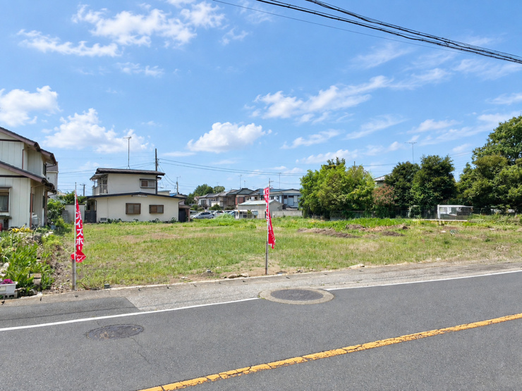久喜市栗橋中央2丁目全1区画　現地写真