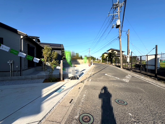 久喜市栗原（全3棟）前面道路5.6ｍ公道