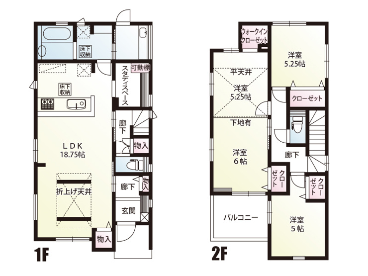 久喜市栗原（全3棟）3号棟　間取図