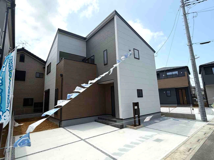 【外観】春日部市緑町２丁目　新築一戸建て　２号棟