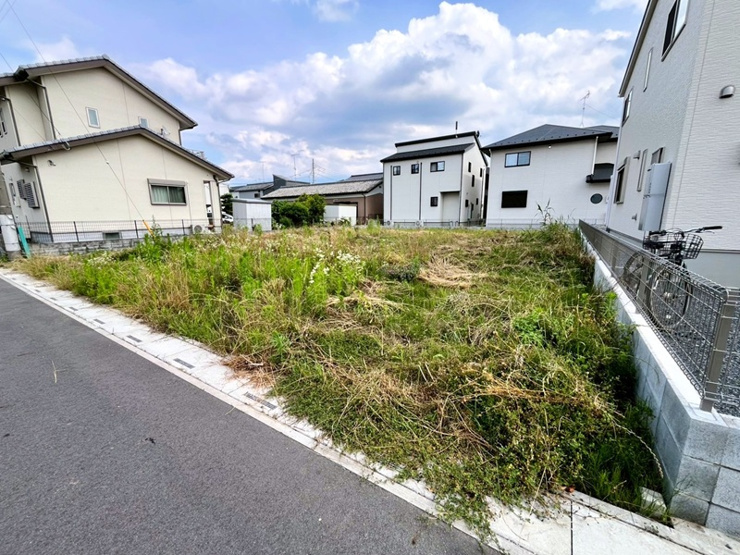 行田市持田２丁目２区画　現地写真　１号地