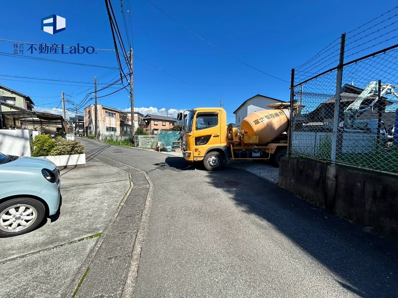 リーブルガーデン　富士市今泉2期　全2棟の前面道路含む現地写真|少しでも興味がありましたら、お気軽にお問い合わせください(^^)/

