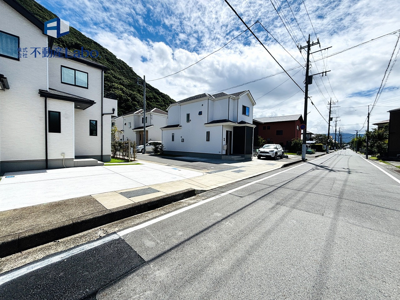 ハートフルタウン　沼津市下香貫2092番　の前面道路含む現地写真|●前面道路● 4ｍ以上の前面道路♪