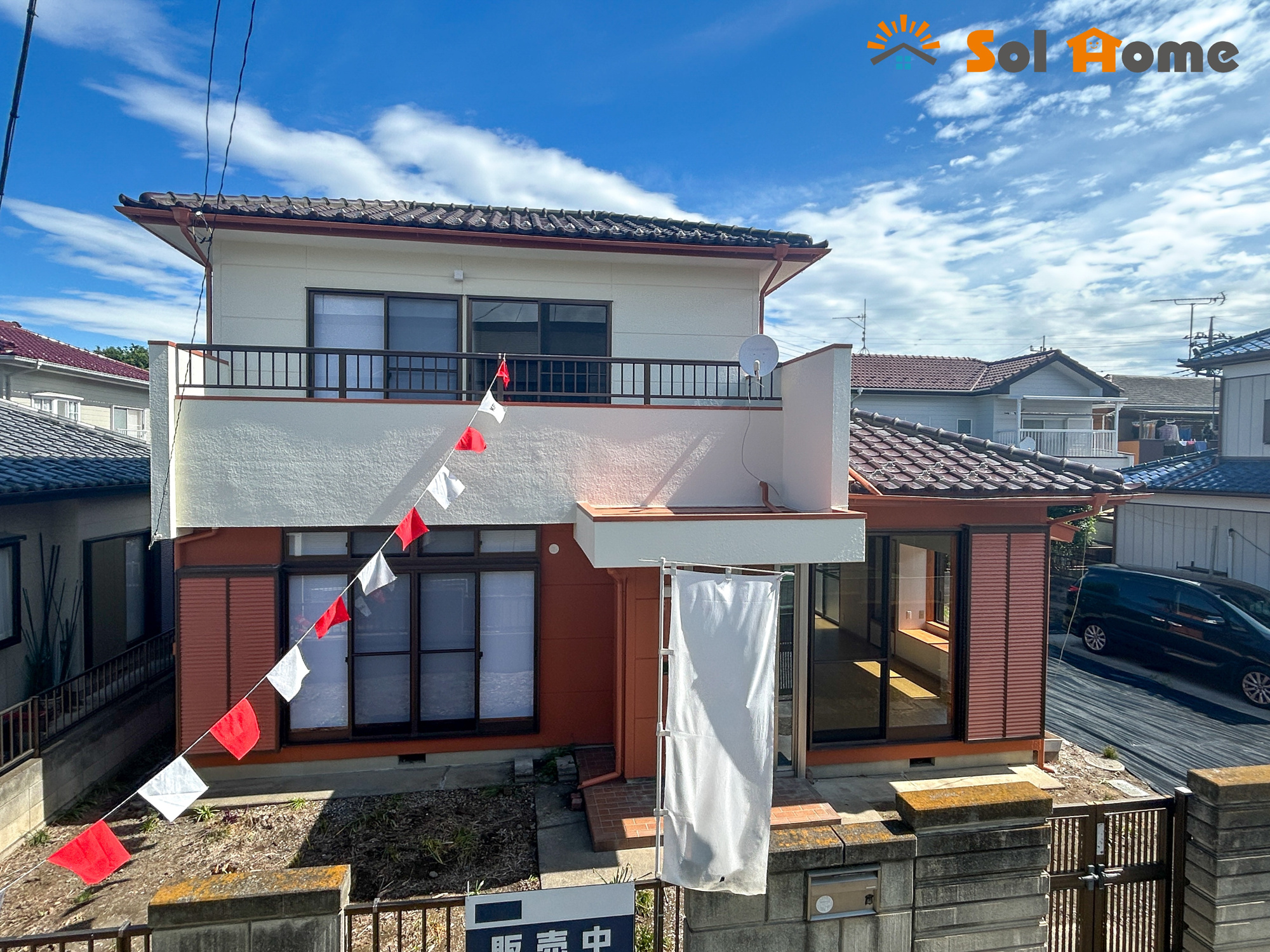 伊勢崎市山王町1期　中古住宅の外観|◆本日のご案内も大歓迎です♪◆ 図面や写真では分からない部分を不動産のプロが丁寧にご説明いたします！！ソルホームはいつでもお問い合わせをお待ちしております♪