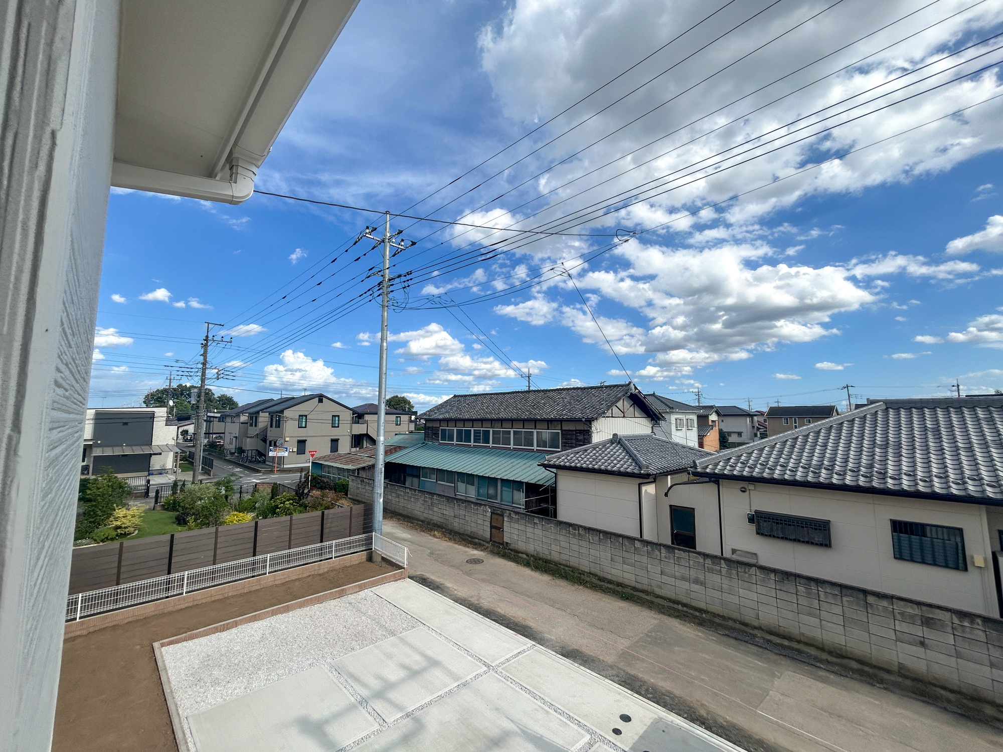 伊勢崎第3茂呂町　新築住宅全5棟の展望|見晴らしの良い眺望は開放感たっぷり♪