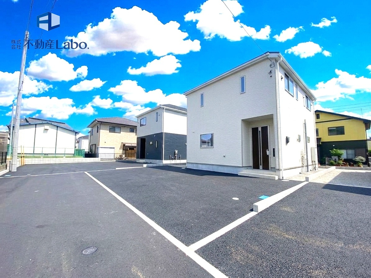 クレイドルガーデン　函南町柏谷第２　～全4棟～の前面道路含む現地写真|81坪以上ある4LDK