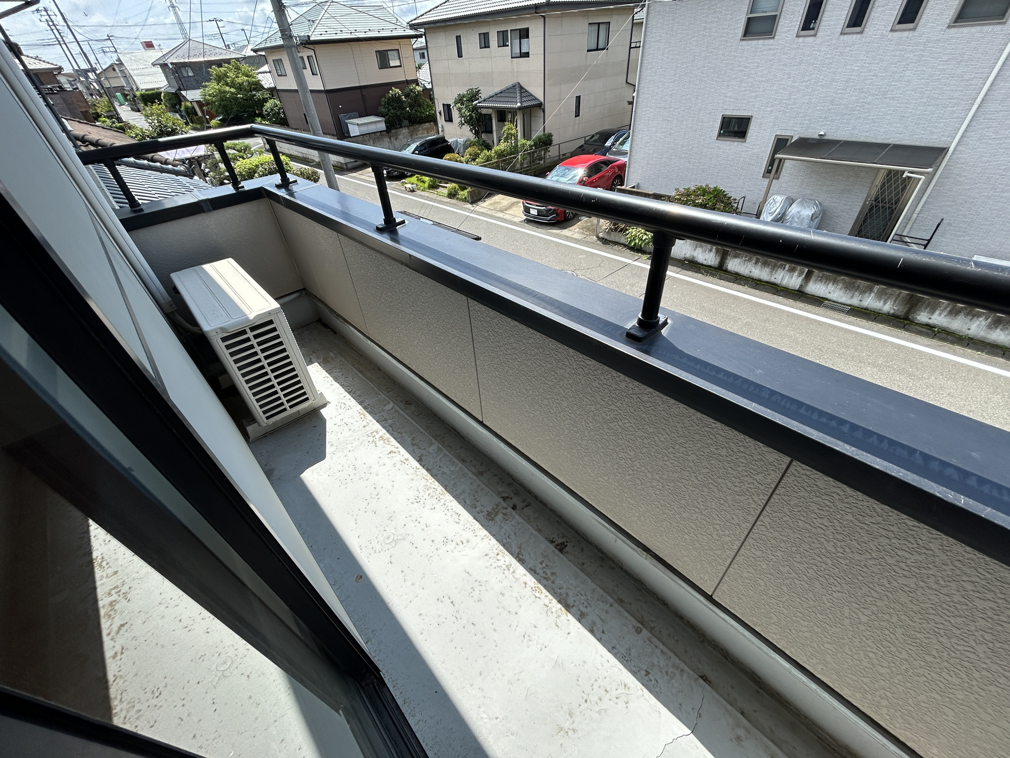 前橋市六供町　中古住宅のバルコニー|南向きで陽当りの良いバルコニー♪