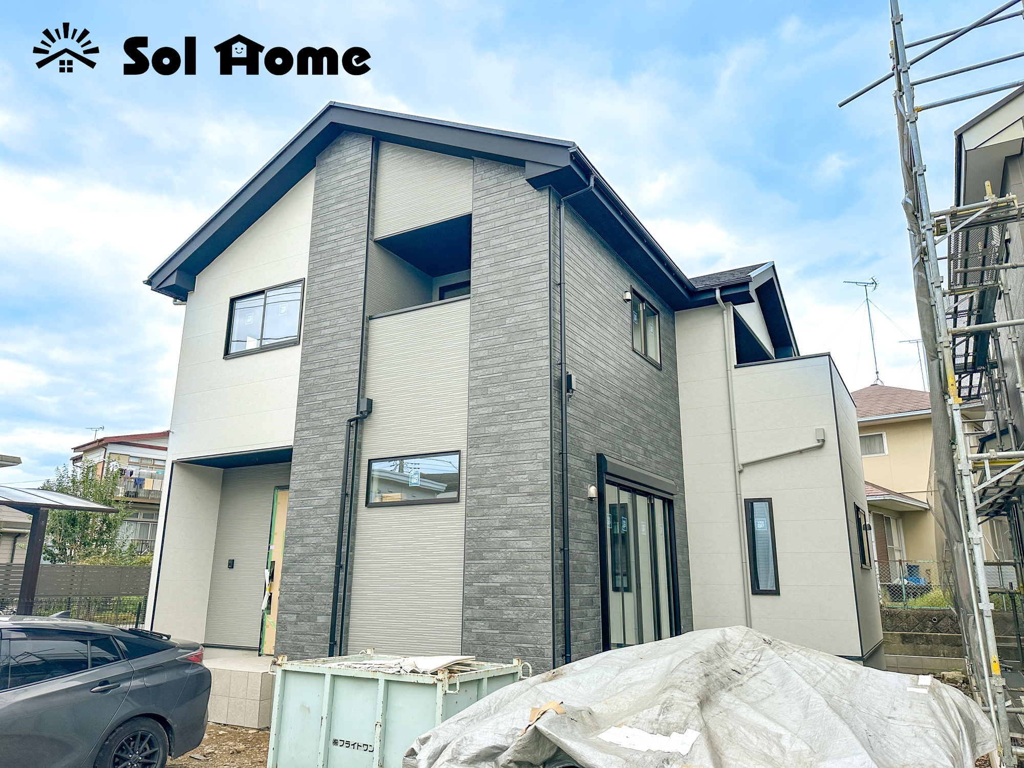 宇都宮市石井町６期　新築住宅全３棟の外観|◆本日のご案内も大歓迎です♪◆ 図面や写真では分からない部分を不動産のプロが丁寧にご説明いたします！！ 年中無休のソルホームはいつでもお問い合わせをお待ちしております♪