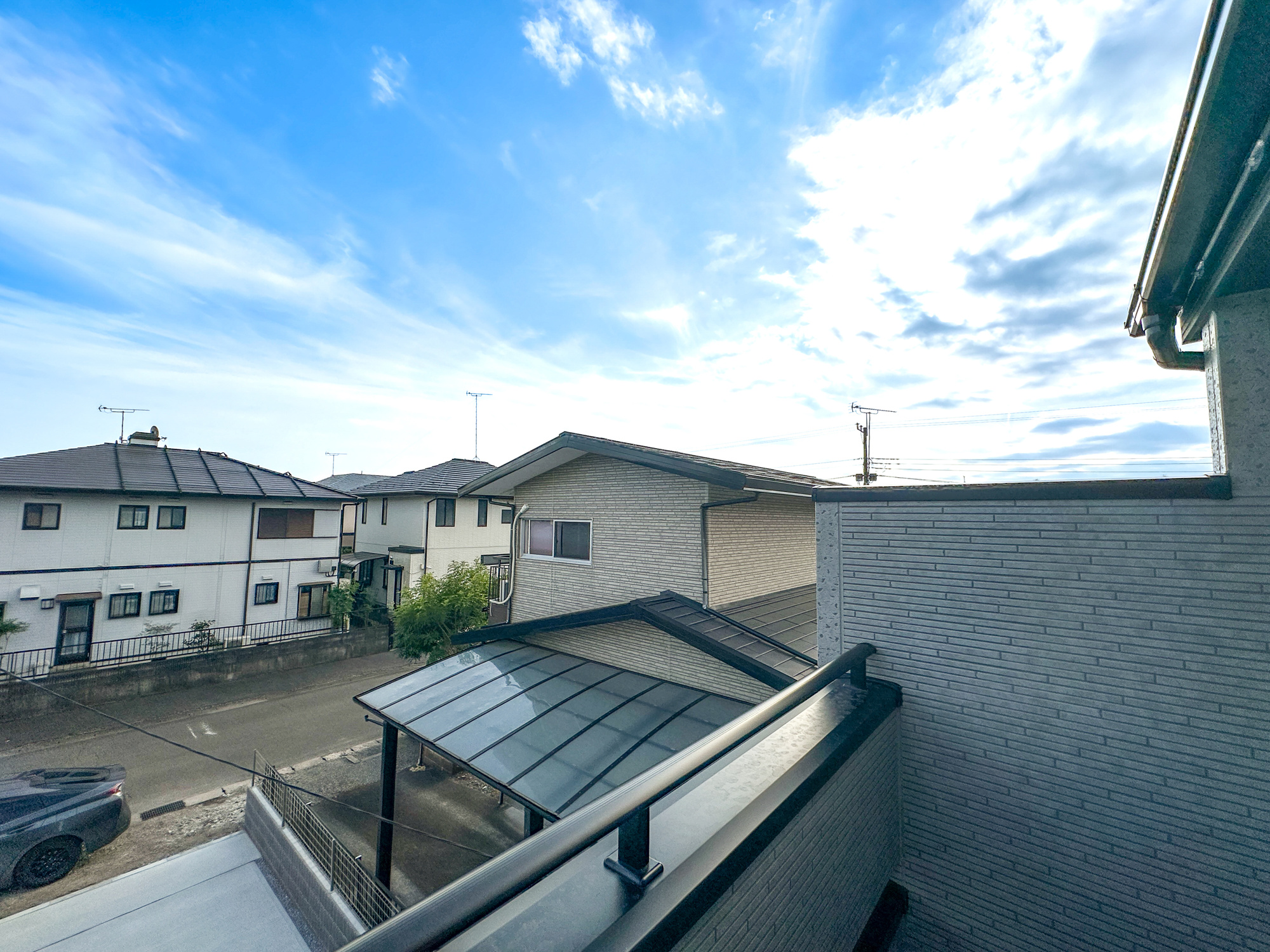 宇都宮市清原台３丁目　新築住宅全３棟の展望|見晴らしの良い眺望は開放感たっぷり♪