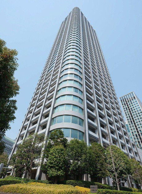 東京ツインパークスライトウイングの外観
