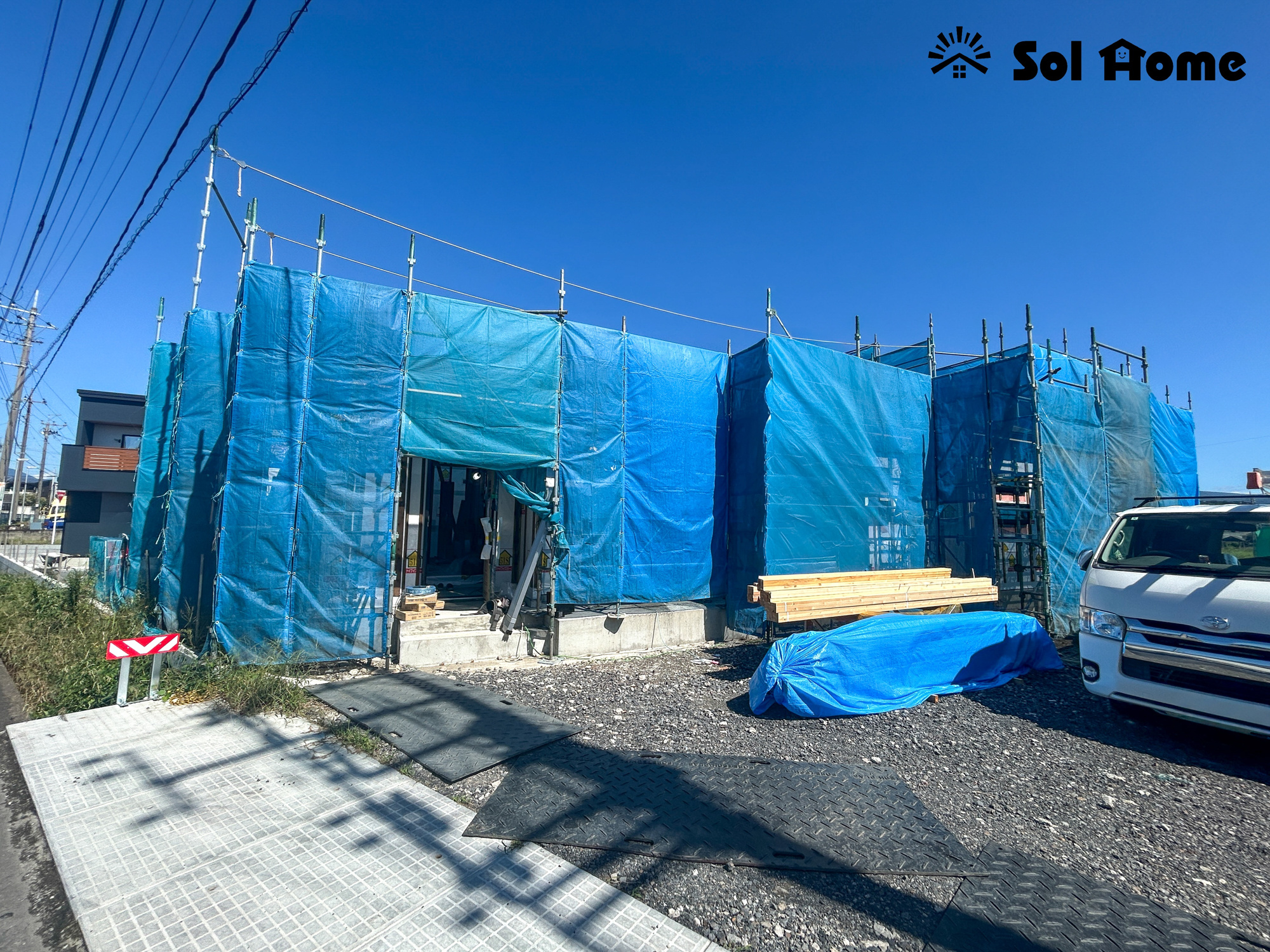 渋川市半田　新築住宅全5区画の外観|◆本日のご案内も大歓迎です♪◆ 図面や写真では分からない部分を不動産のプロが丁寧にご説明いたします！！ソルホームはいつでもお問い合わせをお待ちしております♪