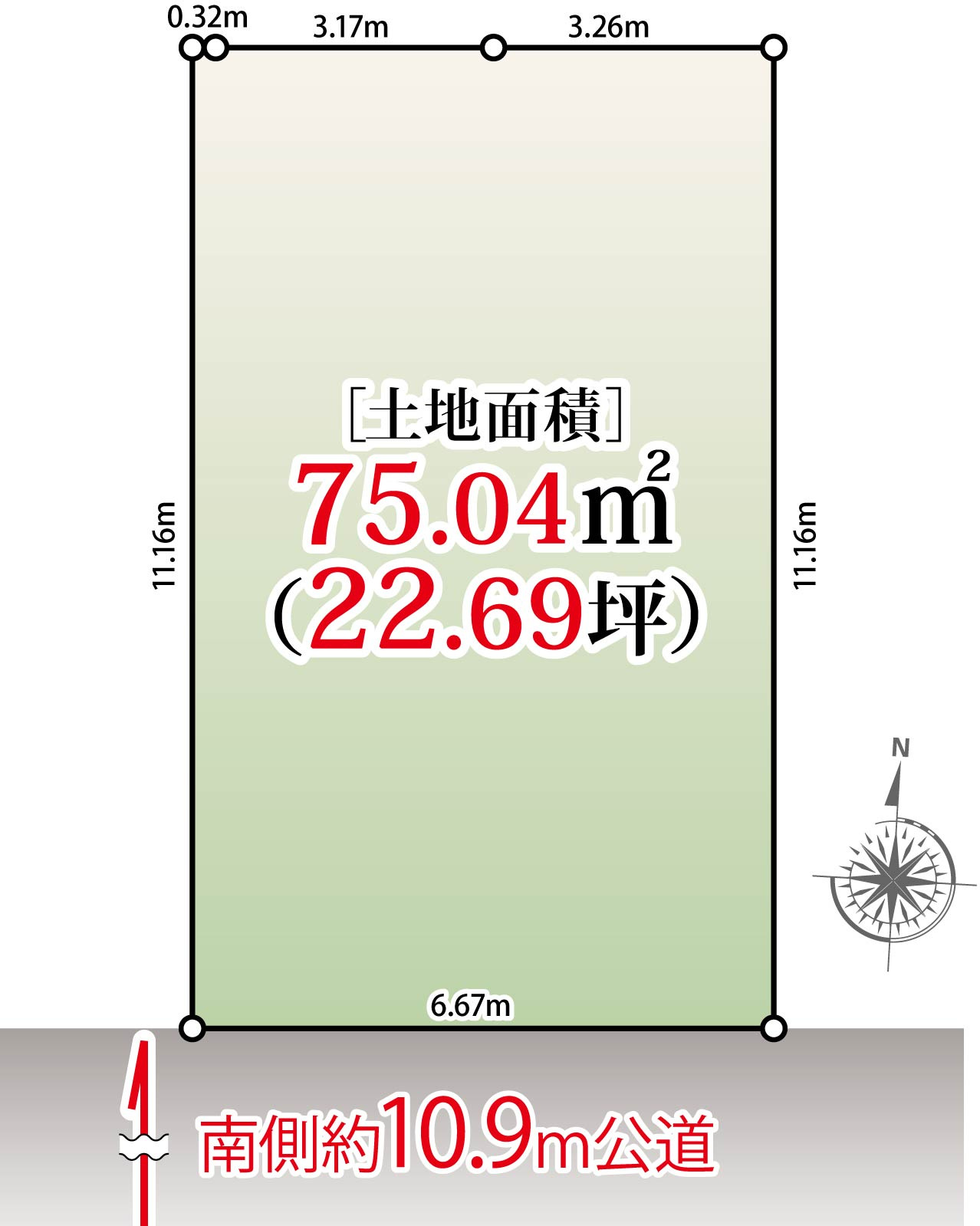 宅地分譲［江東区石島］の区画図|■準防火地域　■第３種高度地区　■建ぺい率80%　■容積率300%