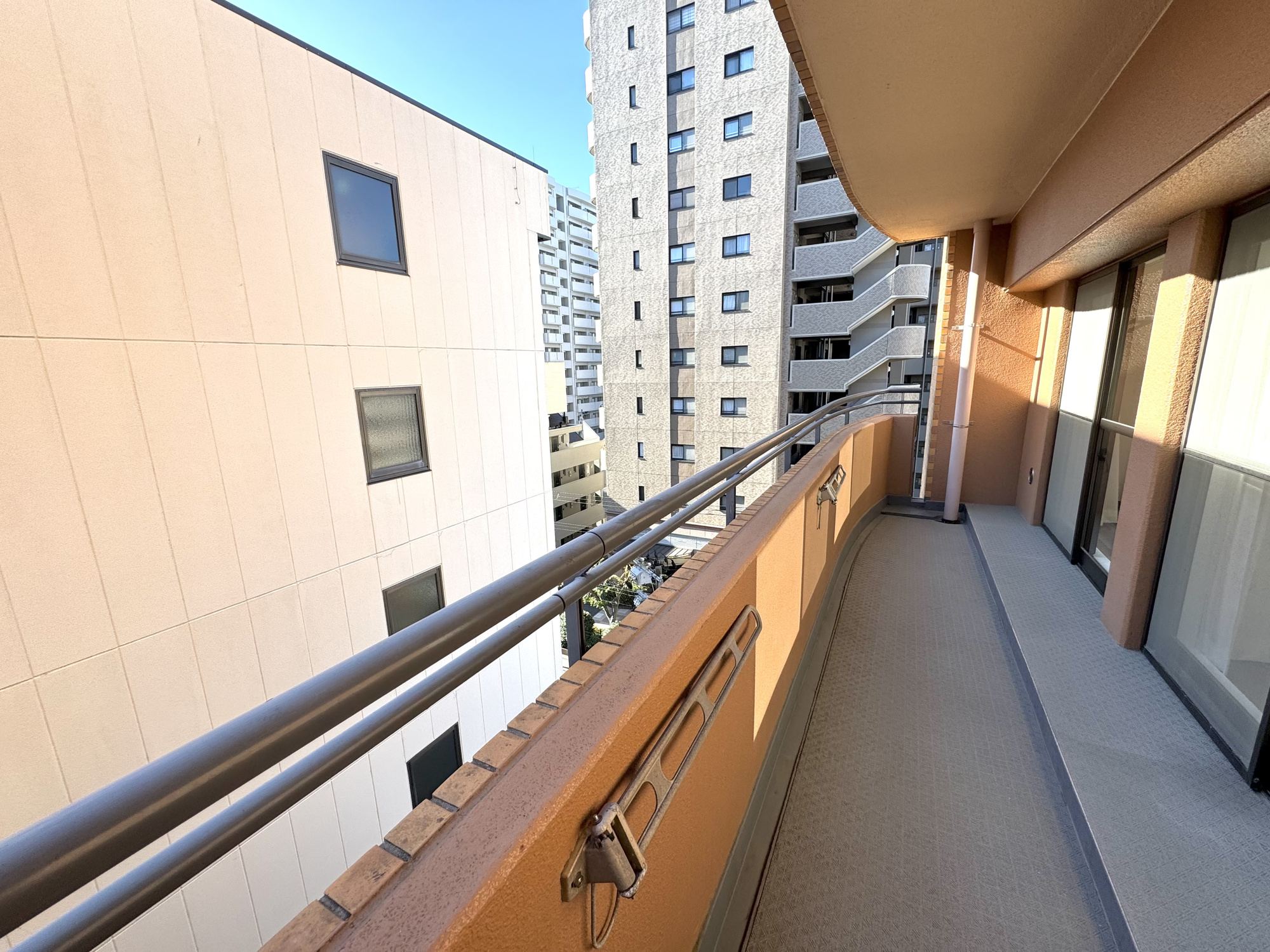 朝日プラザ立町のバルコニー|バルコニー