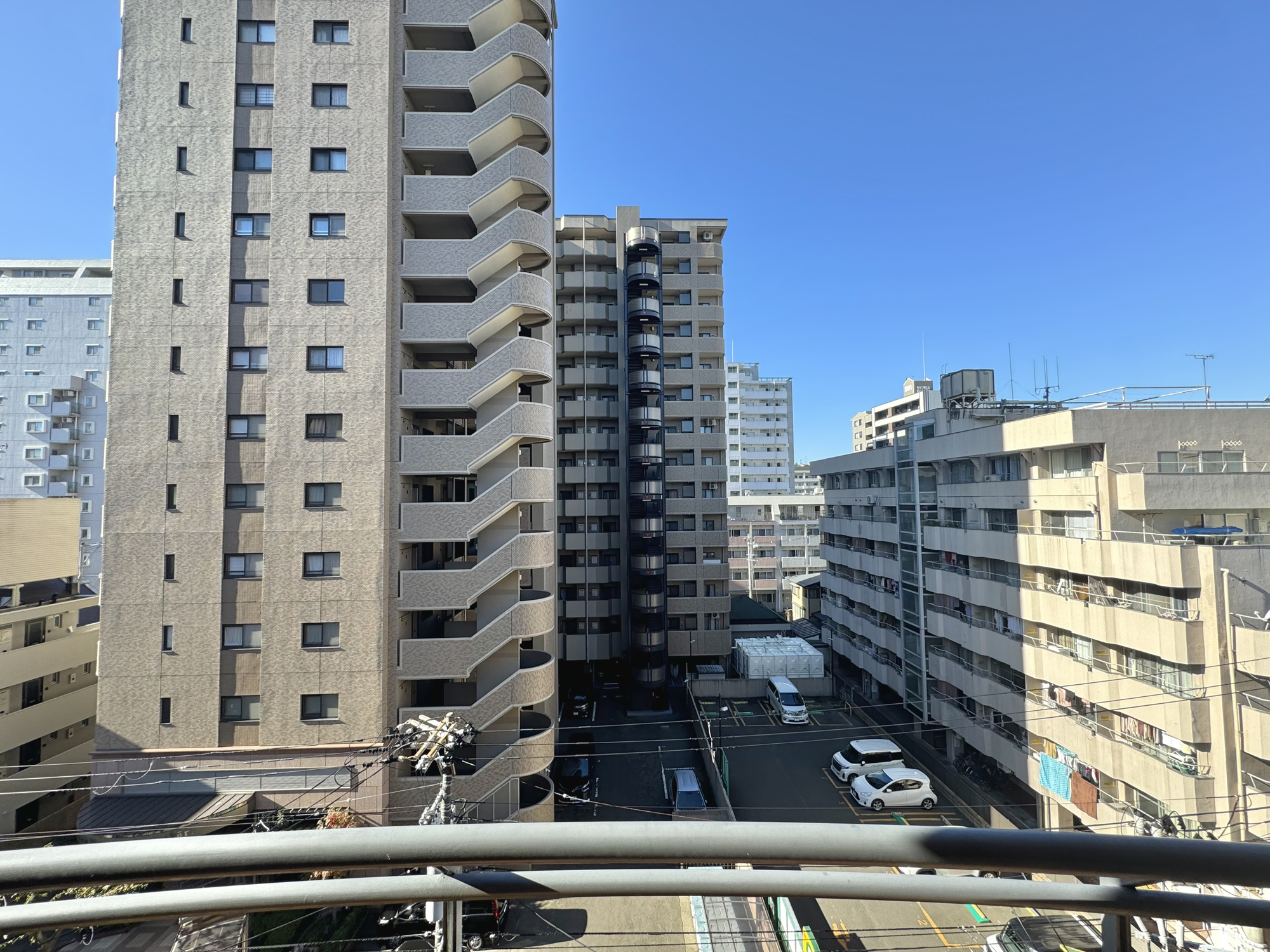 朝日プラザ立町の展望|バルコニーからの眺望