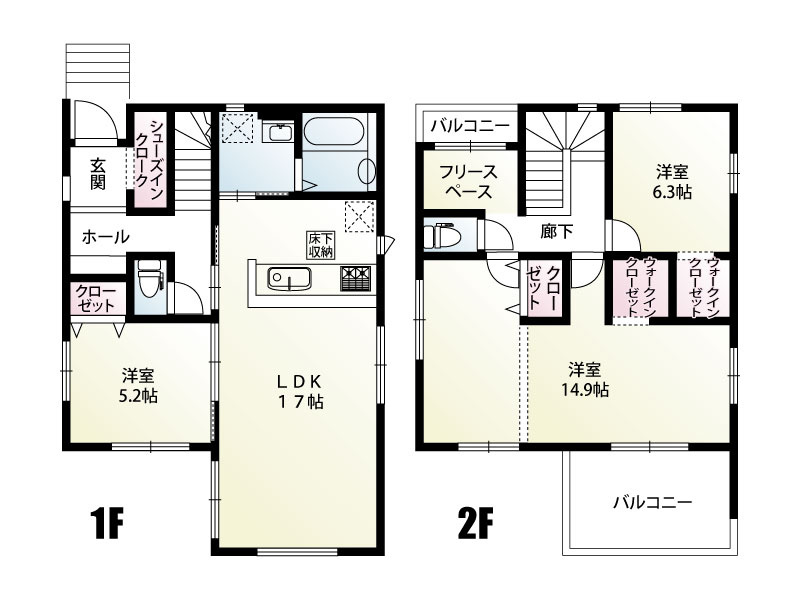 北葛飾郡松伏町　田中3丁目　新築戸建　全2棟