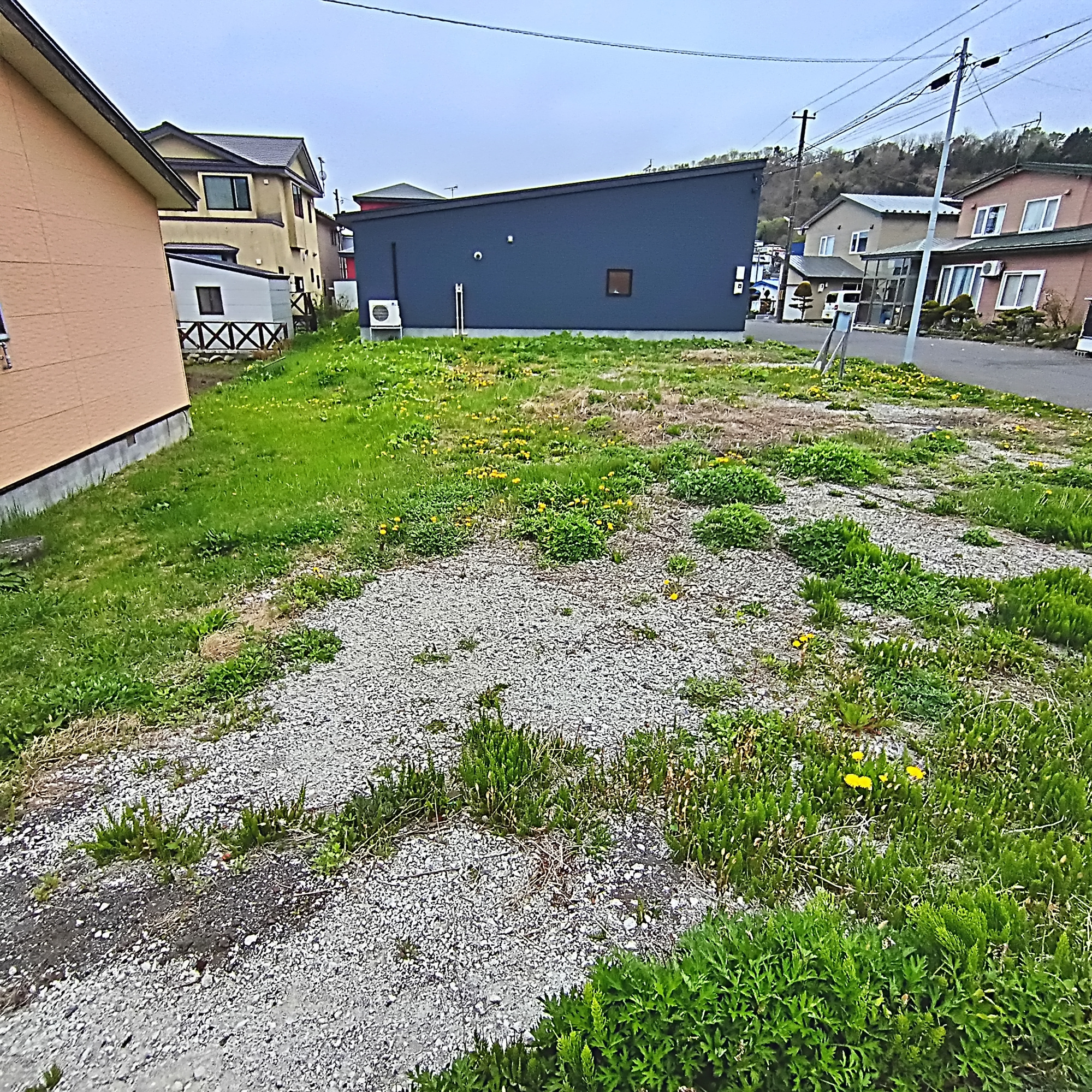 室蘭市高砂町2丁目4-49.50　土地の外観