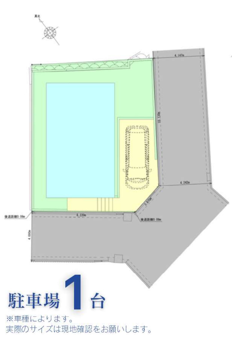 横浜市泉区岡津町 新築戸建て【仲介手数料無料】の区画図