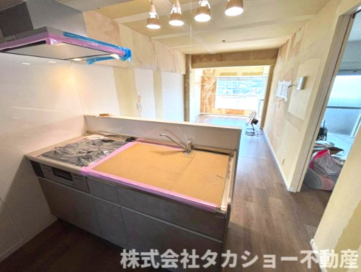 千葉都町マンションのキッチン