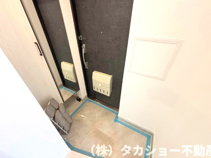 サニーホームズ検見川　1号棟の玄関