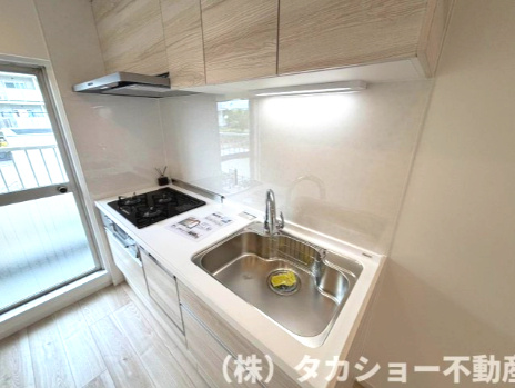 サニーホームズ検見川　1号棟のキッチン